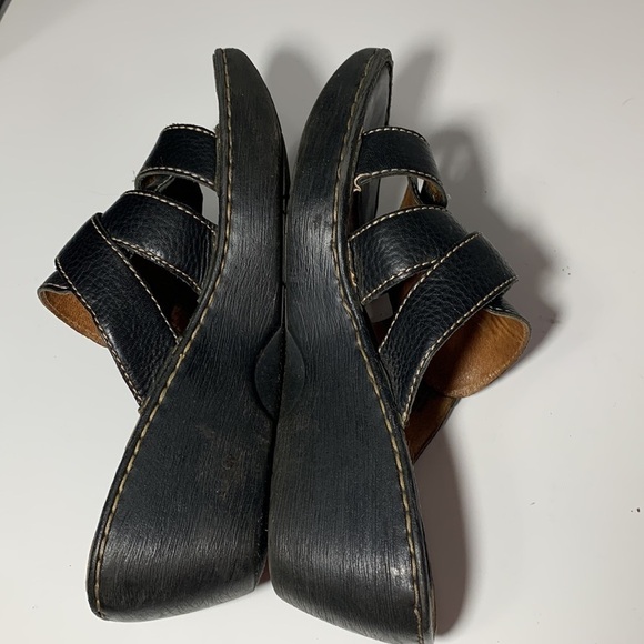 BORN Leather Hand Crafted Footwear some heel drag and wear tons of life left - Picture 6 of 7